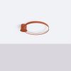 Plafonniers Aluminium Ocre Rouge LED 1 Rio