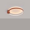 Plafonniers Aluminium Ocre Rouge LED 1 Rio
