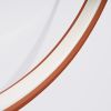 Plafonniers Aluminium Ocre Rouge LED 1 Rio