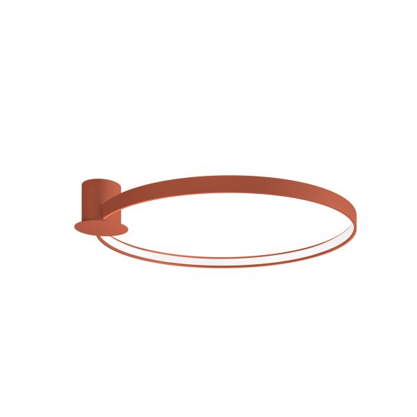 Plafonniers Aluminium Ocre Rouge LED 1 Rio