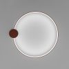 Plafonniers Aluminium Ocre Rouge LED 1 Rio