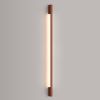 Appliques murales Aluminium Ocre Rouge LED 1 Sappo