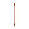 Appliques murales Aluminium Ocre Rouge LED 1 Sappo