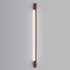 Appliques murales Aluminium Ocre Rouge LED 1 Sappo
