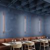 Appliques murales Aluminium Ocre Rouge LED 1 Sappo