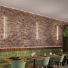Appliques murales Aluminium Vert Olive LED 1 Lahti