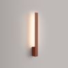 Appliques murales Aluminium Ocre Rouge LED 1 Lahti