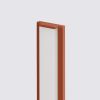Appliques murales Aluminium Ocre Rouge LED 1 Lahti