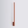 Appliques murales Aluminium Ocre Rouge LED 1 Lahti