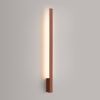 Appliques murales Aluminium Ocre Rouge LED 1 Lahti
