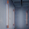 Appliques murales Aluminium Ocre Rouge LED 1 Lahti