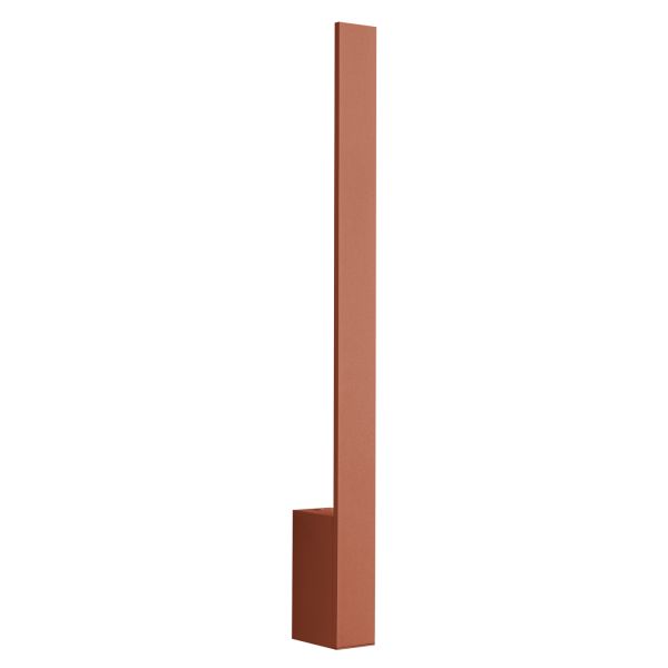 Appliques murales Aluminium Ocre Rouge LED 1 Lahti
