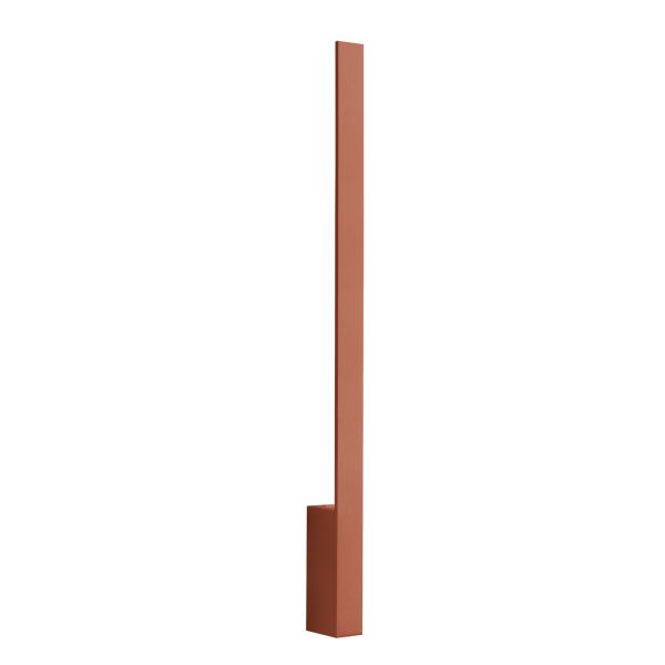 Appliques murales Aluminium Ocre Rouge LED 1 Lahti
