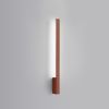 Appliques murales Aluminium Ocre Rouge LED 1 Lahti