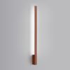 Appliques murales Aluminium Ocre Rouge LED 1 Lahti