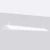 Suspensions Acier Blanc LED 1 Elva