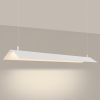Suspensions Acier Blanc LED 1 Elva