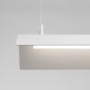 Suspensions Acier Blanc LED 1 Elva