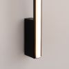 Appliques murales Aluminium Noir LED 1 Lagom