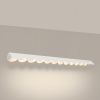 Suspensions Aluminium Blanc LED 1 Biscuit