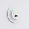 Appliques murales Acier Noir LED 1 Borgen