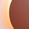Appliques murales Acier Ocre Rouge LED 1 Borgen