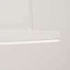 Suspensions Acier Blanc LED 1 Jorun