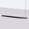 Suspensions Acier Noir LED 1 Jorun