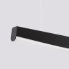 Suspensions Acier Noir LED 1 Jorun