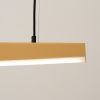 Suspensions Acier Doré LED 1 Jorun