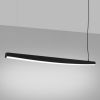 Suspensions Acier Noir LED 1 Jorun