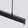 Suspensions Acier Noir LED 1 Jorun