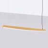 Suspensions Acier Doré LED 1 Jorun