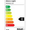 Appliques murales Acier Chêne LED 1 Borgen