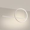 Suspensions Aluminium Blanc LED 2 Glad