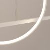 Suspensions Aluminium Blanc LED 2 Glad