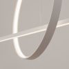 Suspensions Aluminium Blanc LED 2 Glad