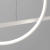 Suspensions Aluminium Blanc LED 2 Glad