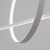 Suspensions Aluminium Blanc LED 2 Glad