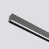 Suspensions Aluminium Noir LED 2 Glad