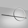 Suspensions Aluminium Noir LED 2 Glad