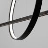 Suspensions Aluminium Noir LED 2 Glad