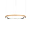 Lustres Aluminium Naturel LED 1 Rio_Eik