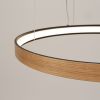 Lustres Aluminium Naturel LED 1 Rio_Eik