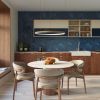 Lustres Aluminium Naturel LED 1 Rio_Eik