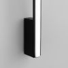 Appliques murales Aluminium Noir LED 1 Lagom