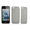 Coque iPhone 5 Rigide - Paillettes d'argent