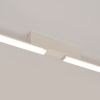 Plafonniers Aluminium Beige LED 2 Lagom