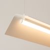 Suspensions Acier Beige LED 1 Elva
