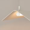 Suspensions Acier Beige LED 1 Elva